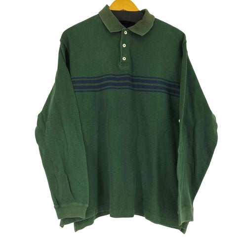 ギャップ Gap 90~00s OLD ボーダーデザインポロシャツ メンズ JPN:M