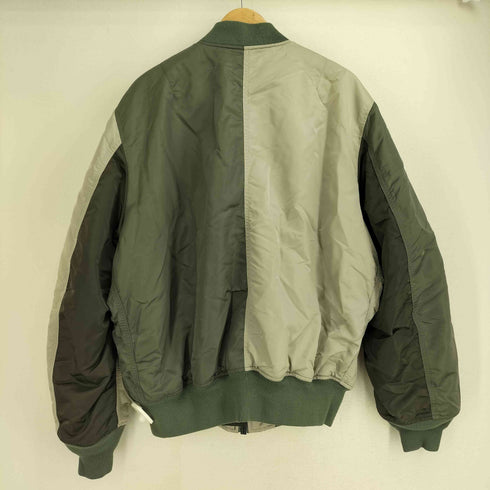 アルファインダストリーズ ALPHA INDUSTRIES MIL-J-82790J バイカラー MA-1 フライトジャケット 3L ビックサイズ メンズ 3L