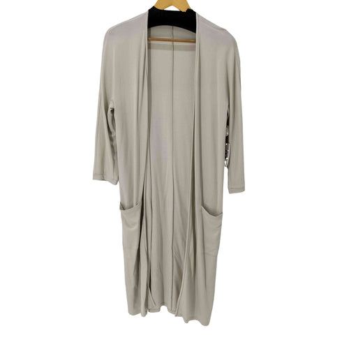 エスマックスマーラ S Max Mara ボタンレスロングカーディガン レディース import:L