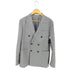 バーニーズニューヨーク BARNEYS NEWYORK REDA ACTIVE ダブルブレスト チェックテーラードジャケット メンズ JPN:46