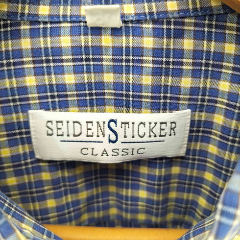 seidensticker チェック BD L/S シャツ メンズ 39