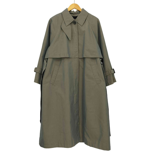シンプリシテェ SIMPLICITE 21aw 玉虫 ステンカラーコート レディース