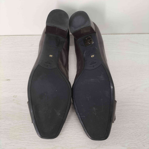 プラダ PRADA MADE IN ITALY ベルトデザインレザーパンプス レディース 40