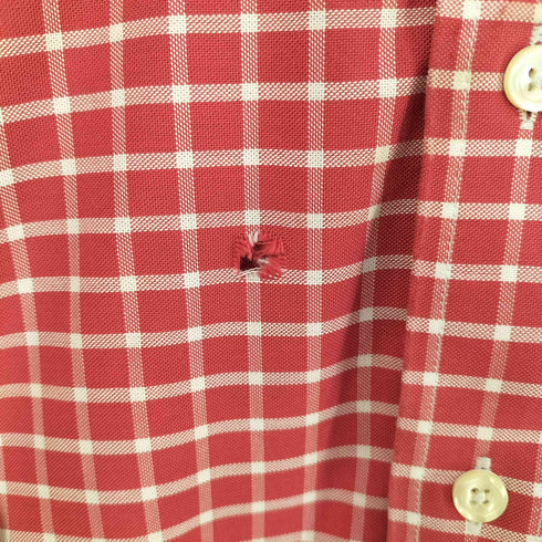 ブルックスブラザーズ BROOKS BROTHERS L/S ボタンダウンチェックシャツ メンズ import:M