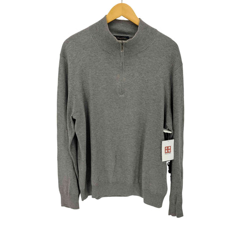 ブルックスブラザーズ BROOKS BROTHERS コットン100% ハーフジップモックネックニット L/S メンズ JPN:L