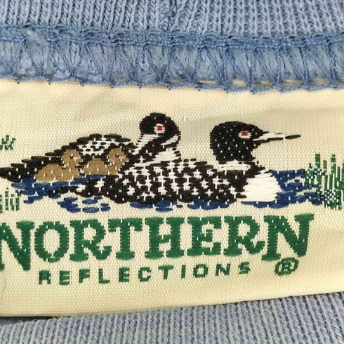 ノーザンリフレクションズ NORTHERN REFLECTIONS 90s プリントクルーネックスウェット メンズ JPN:M