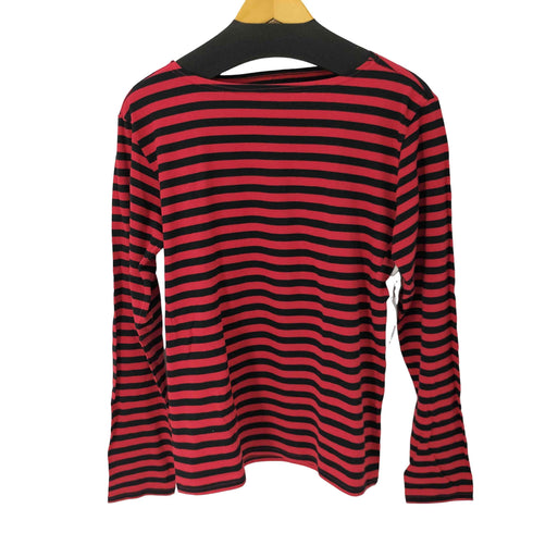 N NUMBER 別注 ボーダーロンTシャツ メンズ L