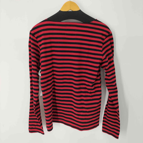 N NUMBER 別注 ボーダーロンTシャツ メンズ L