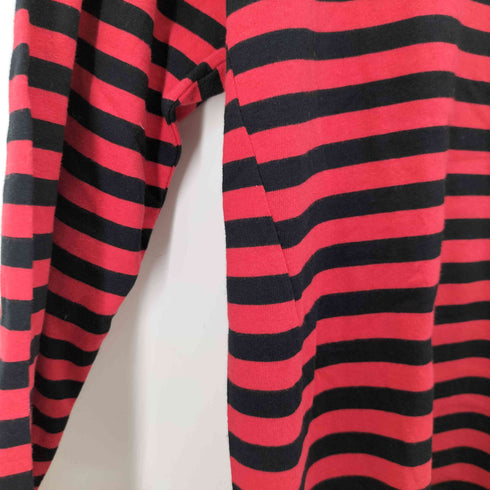N NUMBER 別注 ボーダーロンTシャツ メンズ L