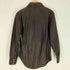 EEZAN GENUINE LEATHER レザー ウエスタン シャツ ジャケット メンズ import:L