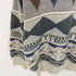 KNIT PLAN Part2 総柄 ニットポロ メンズ F