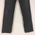 リーバイス Levis 502 革パッチ ストレート ジップフライ ブラック デニム パンツ メンズ 30-33