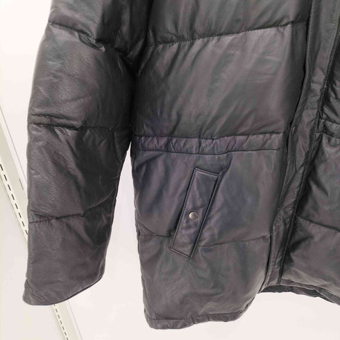 LUDI WIDMAN カウレザー ジップアップ ジャケット メンズ import:L
