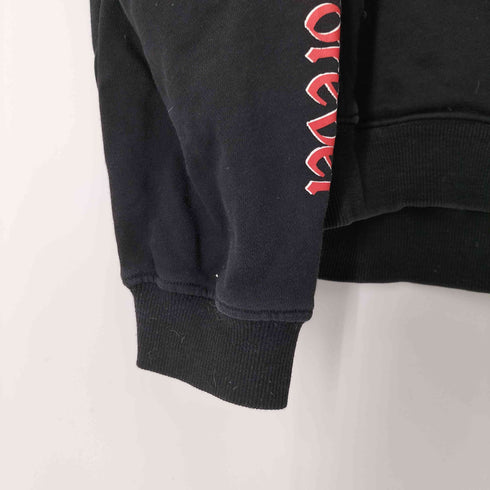VETEMEMES PRINT PULLOVER HOODIE 両面プリント デスメタル 五芒星 プルオーバーパーカー メンズ