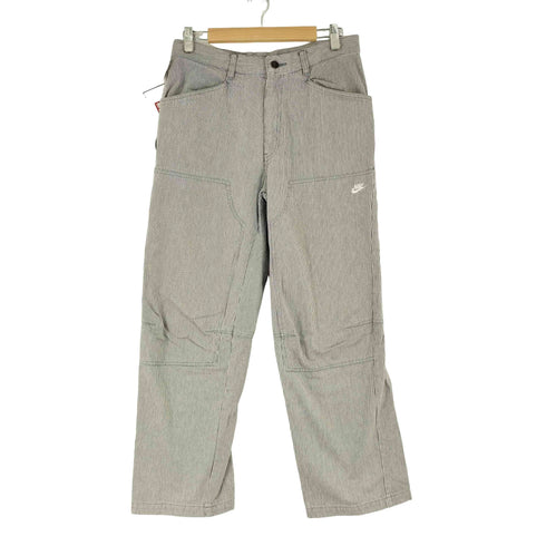 ナイキ NIKE 00s ストライプダブルニーパンツ メンズ L