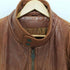 ジャンニヴァレンティノ GIANNI VALENTINO 韓国製 ラムレザー ジップアップ ジャケット メンズ import:L