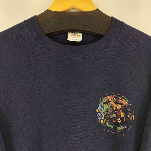 クレイジーシャツ CRAZY SHIRTS バックプリント スウェット メンズ JPN:L