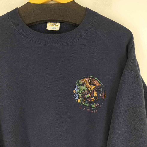 クレイジーシャツ CRAZY SHIRTS バックプリント スウェット メンズ JPN:L