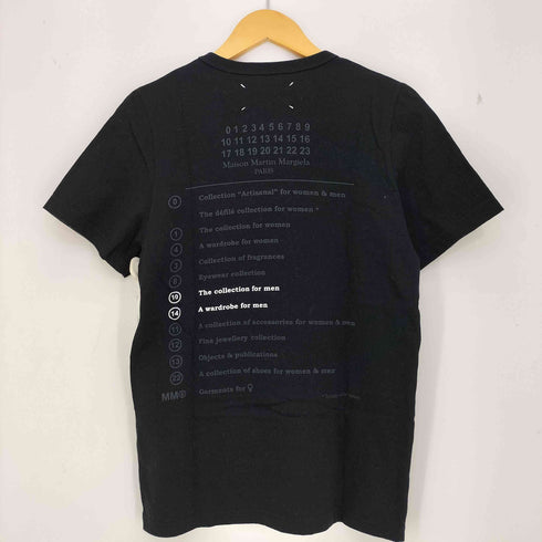 メゾンマルジェラ Maison Margiela カレンダーロゴプリント Tシャツ メンズ