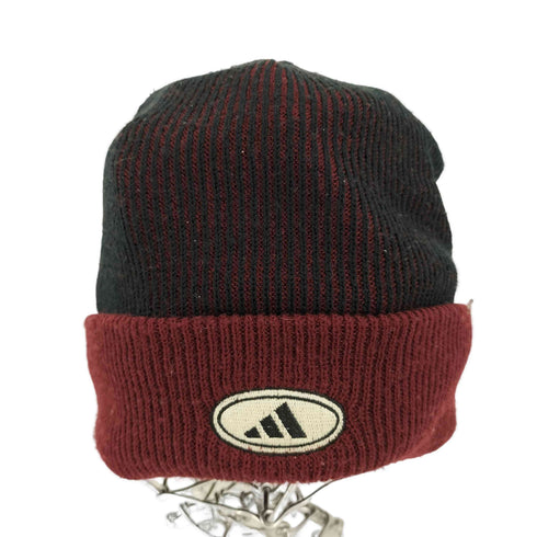 アディダス adidas ロゴ刺繍 アクリルビーニー メンズ