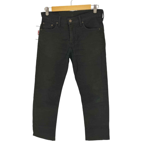 リーバイス Levis 513 スリム フィット ストレート ブラック デニム パンツ レディース W:29 L:32