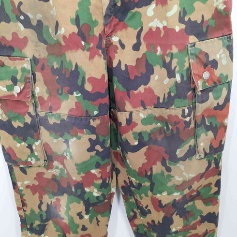 ジャーマンアーミー GERMAN ARMY アメーバカモ テーパードカーゴパンツ メンズ