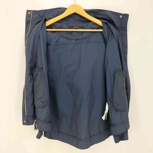 ザラ ZARA 裾ドローコード マウンテンパーカー レディース import:M