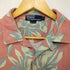 ポロラルフローレン POLO RALPH LAUREN 90S USA製 開襟 S/S 鹿の子 アロハシャツ メンズ import:M