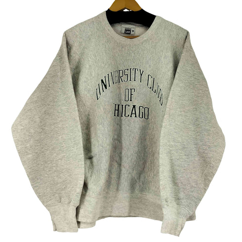 リー Lee 90s USA製 プリントクルーネックスウェット メンズ JPN:XL