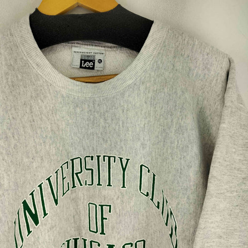 リー Lee 90s USA製 プリントクルーネックスウェット メンズ JPN:XL