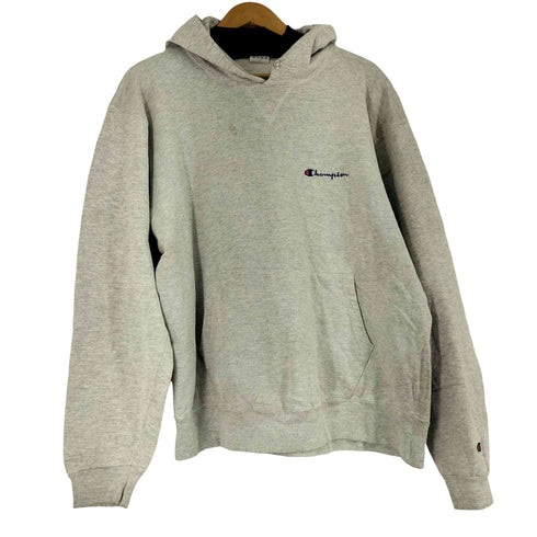 チャンピオン Champion 90~00s ロゴ刺繍プルオーバーパーカー メンズ JPN:L