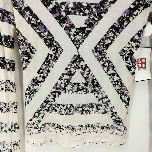 マークバイマークジェイコブス Marc by Marc Jacobs シルク混 レーヨン 総柄 L/S カットソー レディース import:XS