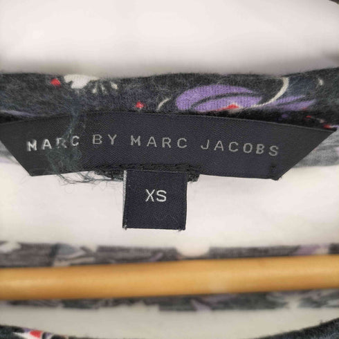 マークバイマークジェイコブス Marc by Marc Jacobs シルク混 レーヨン 総柄 L/S カットソー レディース import:XS