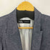 ザラ ZARA LINEN BLEND BLAZER WITH ROLLED-UP SLEEVES レディース import:XS