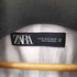 ザラ ZARA LINEN BLEND BLAZER WITH ROLLED-UP SLEEVES レディース import:XS