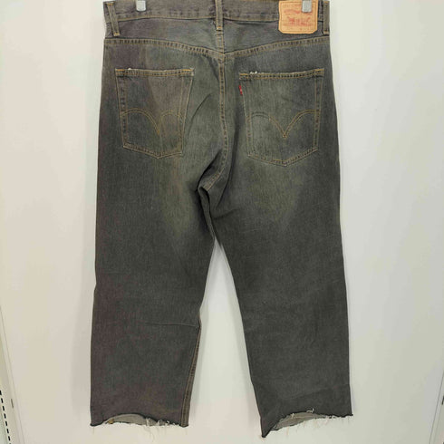 リーバイス Levis 2007年製 香港製 569 先染めブラック ルーズストレートデニム メンズ W34 L32