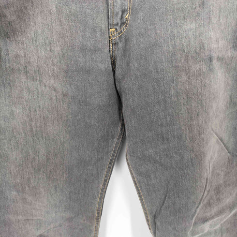 リーバイス Levis 2007年製 香港製 569 先染めブラック ルーズストレートデニム メンズ W34 L32