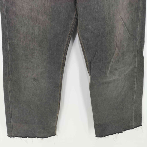 リーバイス Levis 2007年製 香港製 569 先染めブラック ルーズストレートデニム メンズ W34 L32