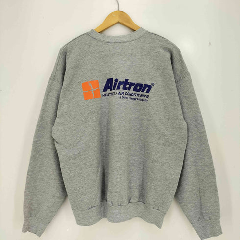ヘインズ Hanes 90-00S 企業ロゴプリント クルーネック スウェット メンズ import:L