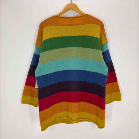 ユナイテッドカラーズオブベネトン UNITED COLORS OF BENETTON イタリア製 マルチカラーニット メンズ