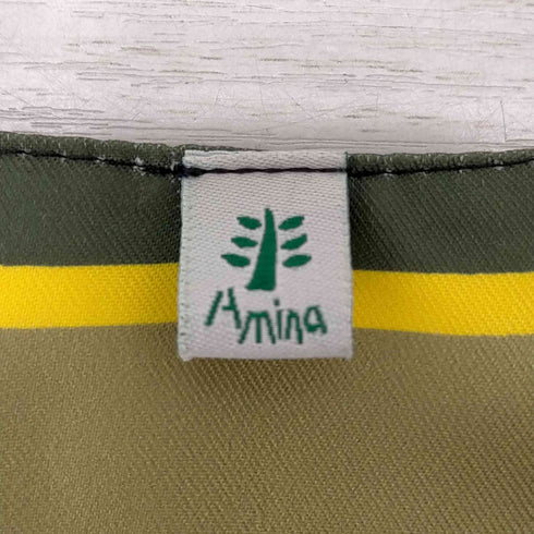 アミナ Amina 総柄 セーラースカーフ 付け襟 レディース