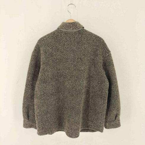 テラ TELA ヘリンボーン ニットジャケット メンズ 42