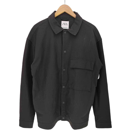 ザラ ZARA KARTELL プリント コーチジャケット メンズ import:L