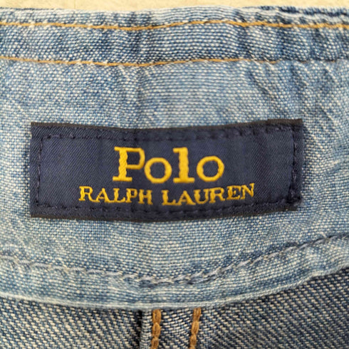 ポロラルフローレン POLO RALPH LAUREN classics paper bag denim trousers レディース 25S