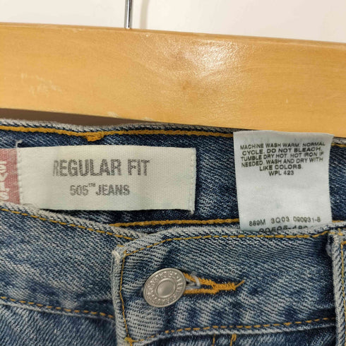 リーバイス Levis エジプト製 505 REGULAR FIT テーパードデニムパンツ メンズ W34L30