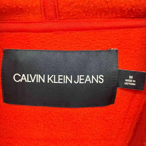 カルバンクラインジーンズ Calvin Klein Jeans ロゴ刺繍 フリース プルオーバー パーカー メンズ import:M