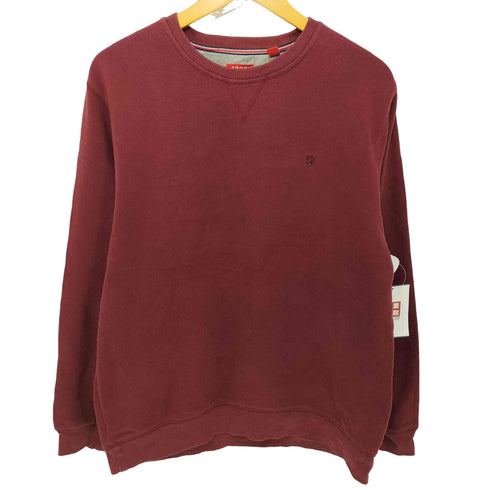 アイゾッド IZOD ワンポイント刺繍クルーネックトレーナー メンズ M