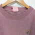 COTTONTOPS USA製 後染め ワンポイント刺繍クルーネックトレーナー メンズ L