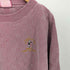 COTTONTOPS USA製 後染め ワンポイント刺繍クルーネックトレーナー メンズ L