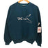 SUNSHINE 80-90S USA製 プリント ラグラン プルオーバースウェット メンズ import:XL